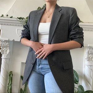 Structured Grey Blazer
